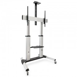 Support de Téléviseur sur Roulettes TOOQ Parthenon pour Écran 60" à 100" Argent - FS20300M-B
