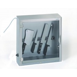 Armoire de Stérilisation 1 Porte TOURNUS EQUIPEMENT avec Barre Aimantée pour 15 Couteaux 60x57.5x17cm - 816422