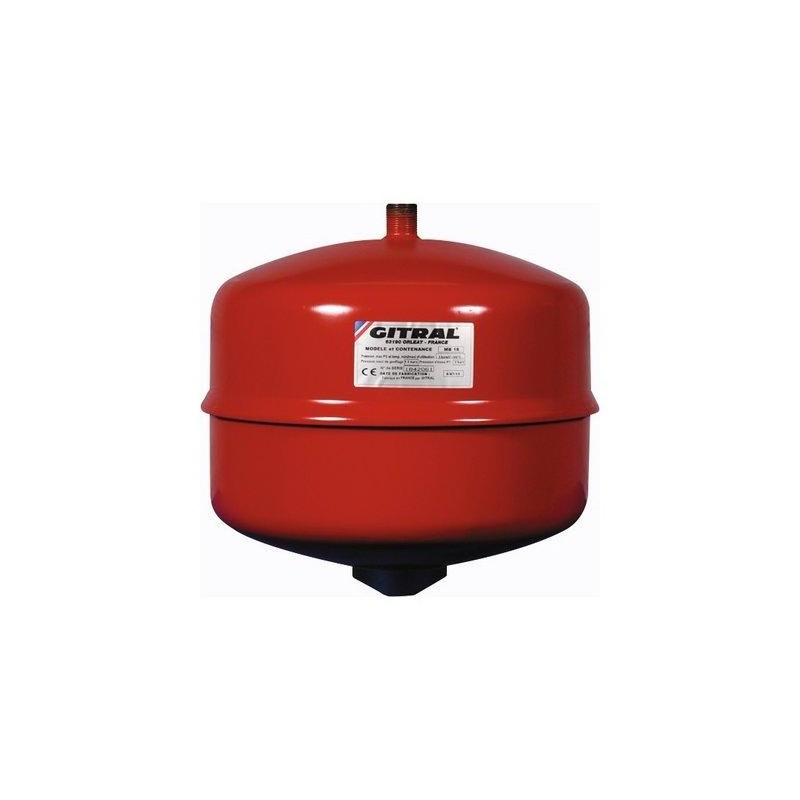 GITRAL - Vase d'Expansion Suspendu 35L MB35 à Membrane - 130G003500