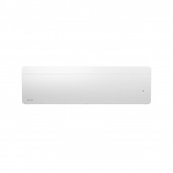 Radiateur Électrique à Inertie Fonte 1000W NOIROT Walter Plinthe Blanc