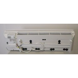 Radiateur Électrique à Inertie Fonte 1000W NOIROT Walter Plinthe Blanc