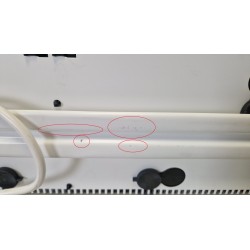 Radiateur Électrique à Inertie Fonte 1000W NOIROT Walter Plinthe Blanc pas cher.