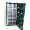 Bloc de 10 Boites aux Lettres LEABOX Collectives Extérieur Mural Vert - 2x5