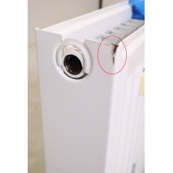 Radiateur Acier eau Chaude 1732W HENRAD Compact B Type 22 Habillé H600XL1000mm pas cher.