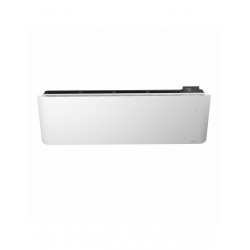 Radiateur Électrique Double Corps de Chauffe 2000W NOIROT Évolution Connecté Horizontal Blanc - N192117
