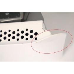 Radiateur Électrique Double Corps de Chauffe 2000W NOIROT Évolution Connecté Horizontal Blanc - N192117