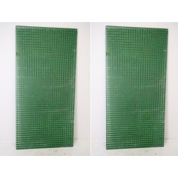Lot 2 Caillebotis en Résine Polyester Isophtalique  JK-TECHNIC 1000X2026mm Maille 19X19 Ht 30/7 - 10.7700.01
