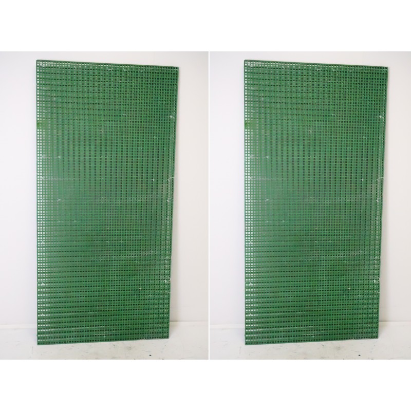 Lot 2 Caillebotis en Résine Polyester Isophtalique  JK-TECHNIC 1000X2026mm Maille 19X19 Ht 30/7 - 10.7700.01
