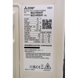 Unité Extérieure de Climatisation Réversible 3,6kW MITSUBISHI Série M Inverter Monosplit MUZ-HR35VF-E4