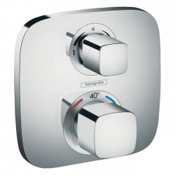 Set de Finition Façade HANSGROHE Ecostat E Pour Mitigeur Thermostatique Encastré Chromé
