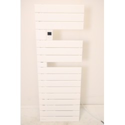 Sèche-Serviettes Électrique 1500W ATLANTIC Néfertiti Connecté Asymétrique Mât à Gauche