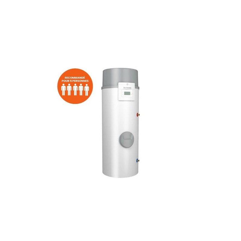 Chauffe-Eau Thermodynamique 250L DE DIETRICH Elensio HK404 Blindé R290 Stable Monophasé