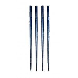 Lot de 4 Dents de Fourches de Chargeur SAUT DU TARN Profil Cruciforme L1200 Ø40 Percée Ø11.5 - 4FL1200