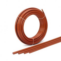 Couronne 500m de Tube PER Réticulé BAO REHAU Rautherm Ø16x1,5mm Rouge