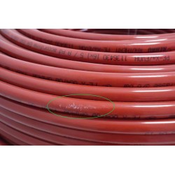 Couronne 500m de Tube PER Réticulé BAO REHAU Rautherm Ø16x1,5mm Rouge pas cher.