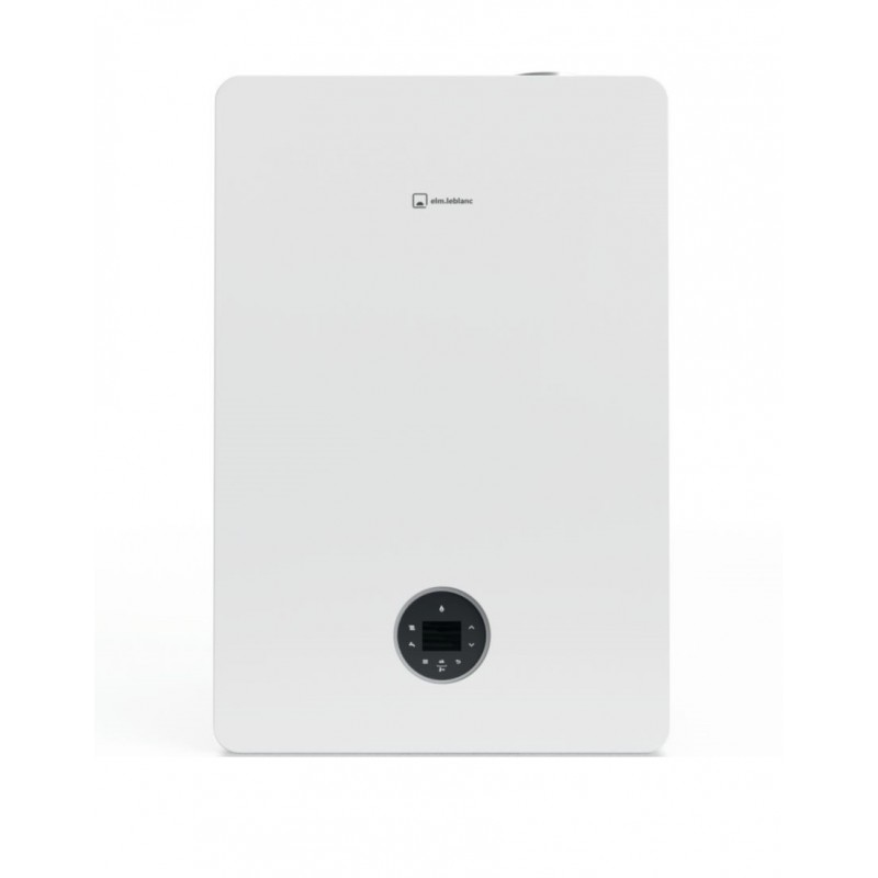 Chaudière Murale Gaz à Condensation 24kW ELM LEBLANC Egalis Ballon iCondens 24/28-1MN avec ECS