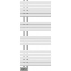 ALTERNA - Sèche-Serviettes 500W Concerto Asymétrique Blanc - 4476353