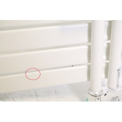 ALTERNA - Sèche-Serviettes 500W Concerto Asymétrique Blanc - 4476353