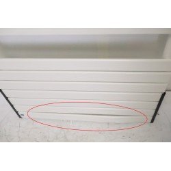 Sèche-Serviettes Eau Chaude 848W ALTERNA Concerto H1520xL606mm Blanc - 4476377