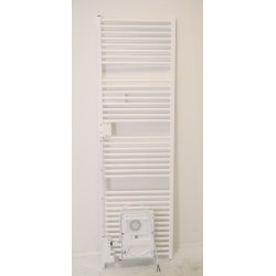 Sèche-Serviettes Mixte Eau Chaude 924W et Soufflerie Électrique 1000W THERMOR Riva 4 Blanc - 471264