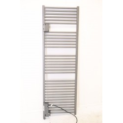 Sèche-Serviettes Électrique 750W ATLANTIC Doris Digital Connecté Vertical Mural Gris Anthracite - 850477 - NEUF