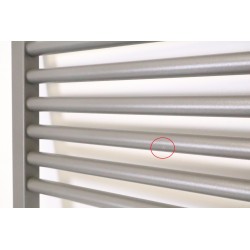Sèche-Serviettes Électrique 750W ATLANTIC Doris Digital Connecté Vertical Mural Gris Anthracite - 850477 - NEUF