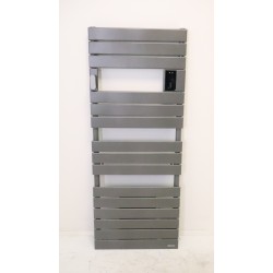 Sèche-Serviettes Electrique 1750W ATLANTIC Adélis Connecté avec Soufflerie Gris Anthracite - 861652