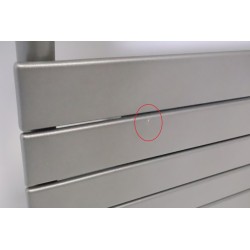 Sèche-Serviettes Electrique 1750W ATLANTIC Adélis Connecté avec Soufflerie Gris Anthracite - 861652