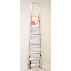 Escabeau Aluminium 8 Marches VERITT Hauteur d'Accès 3,5m Charge 150kg - ALW508