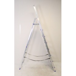 Escabeau Aluminium 8 Marches VERITT Hauteur d'Accès 3,5m Charge 150kg - ALW508