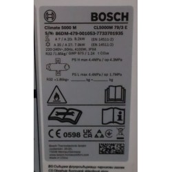 Unité Extérieure de Climatisation Réversible 7,9kW BOSCH Climate 5000M CL5000M 79/3E - 7733701935