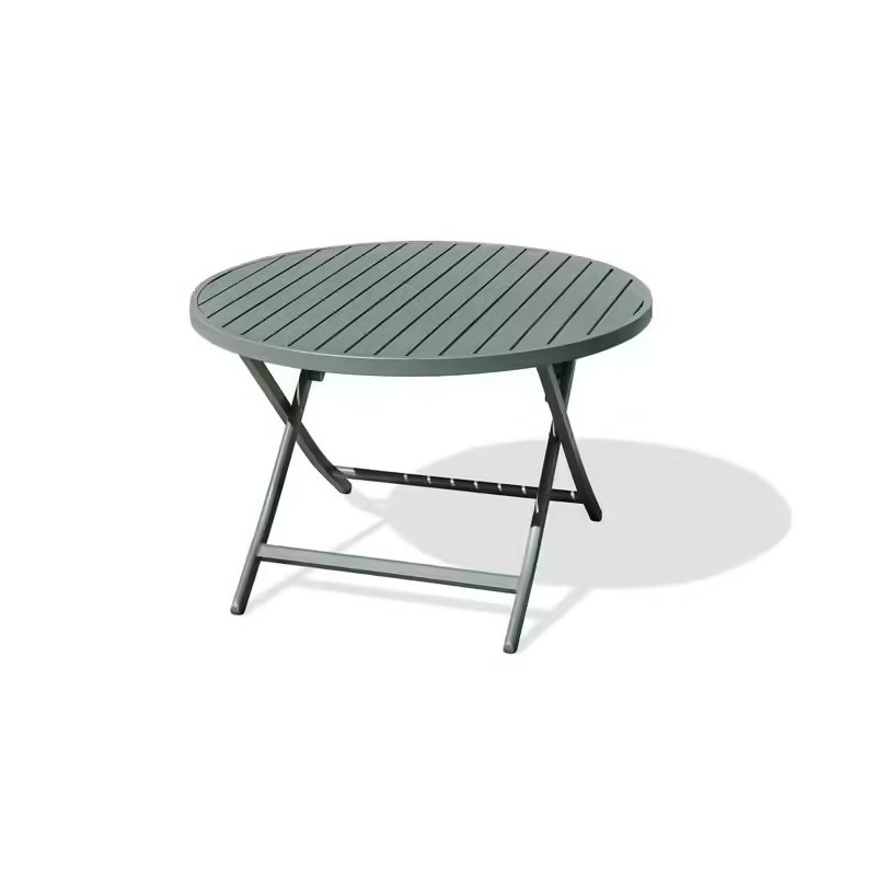 DCB GARDEN - Table Pliante Ronde Marius Ø110 - MARIUS-TB110-KAKI DCB GARDEN - Table Pliante Ronde Marius Ø110 - MARIUS-TB110-KAKI