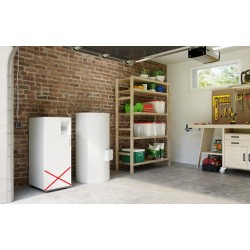 Chaudière au Sol Gaz à Condensation 24kW ATLANTIC Perfinox 2 Chauffage Seul 021815