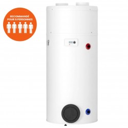 Chauffe-eau Thermodynamique 200L SAUNIER DUVAL Magna Aqua 200/3RT Monophasé