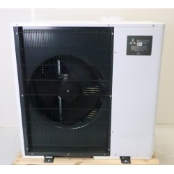 Ensemble de Pompe à Chaleur Réversible 8kW MITSUBISHI Zubadan Silence 10 Bi-Bloc