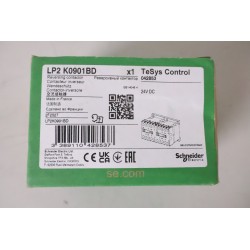 Contacteur Inverseur SCHNEIDER  TeSys 3P - AC-3 440V - 9A - bobine 24Vcc - LP2K0901BD