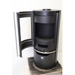 Poêle à Bois en Acier 6kW DEVILLE Eguzki