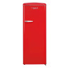 Réfrigérateur Combiné Vintage Retro 218L FRIGELUX 1 Porte Avec Congélateur 23L Rouge