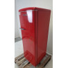 Réfrigérateur Combiné Vintage Retro 218L FRIGELUX 1 Porte Avec Congélateur 23L Rouge pas cher.