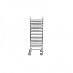 Chariot Échelle à Glissières MATFER BOURGEAT Optimo GN11 de Pâtissier Boulangerie Inox 20 Niveaux 600x400mm - 775525