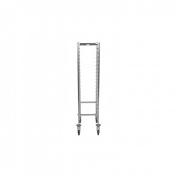 Chariot Échelle à Glissières MATFER BOURGEAT Optimo GN11 de Pâtissier Boulangerie Inox 20 Niveaux 600x400mm - 775525