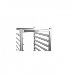 Chariot Échelle à Glissières MATFER BOURGEAT Optimo GN11 de Pâtissier Boulangerie Inox 20 Niveaux 600x400mm - 775525
