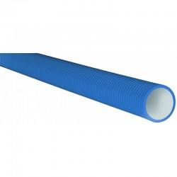 Conduit Circulaire Antistatique Semi-Rigide Longueur 50 m ALDES Optiflex Ø75mm Bleu pour VMC ou Extracteur- 11091992