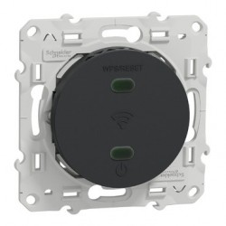Répétiteur WiFi SCHNEIDER Odace 300Mb/s 2.46Hz Anthracite