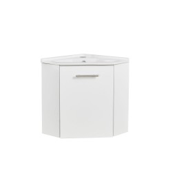 Meuble Lave-Mains Avec Vasque à Suspendre d'Angle ALLIBERT Corner Meuble Lave-Mains Avec Vasque à Suspendre d'Angle ALLIBERT Corner