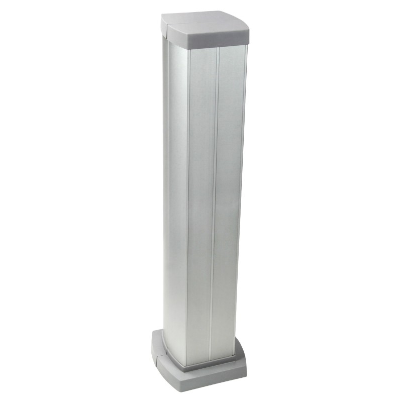 Colonnette 4 Compartiments 2 Faces à Clippage Direct PLANET WATTOHM Logix en Aluminium - PW32346