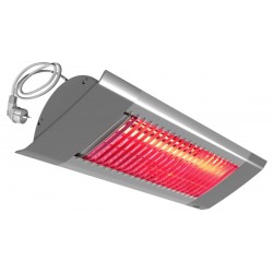 Radiateur Infrarouge Court 1500W FRICO Lampe Halogène Chauffage d'Extérieur, Terrasse, Véranda - IHF15