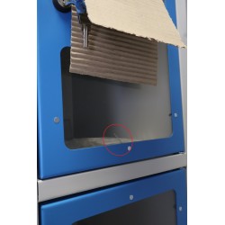 Armoire Vestiaire 12 Cases Portes Plexiglas CARAY Avec Prises Électriques pas cher.