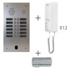 URMET - Interphone Kit Audio Préprogrammé 2Voice 12 Boutons - KA83212