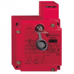 Interrupteur de Position de Sécurité TÉLÉMÉCANIQUE SENSORS XCSE Métallique à Clé 10 + 2F 24V  2xPg13